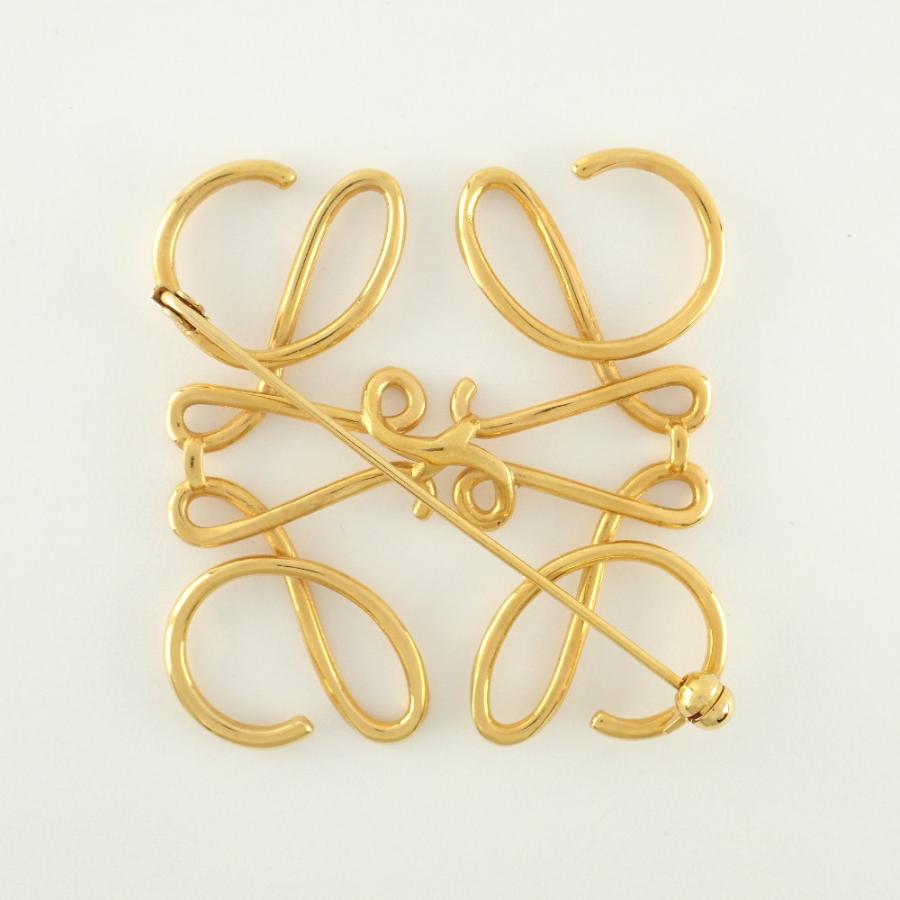 LOEWE（ロエベ） 美品 111.25.020 0009803131 アナグラム ブローチ