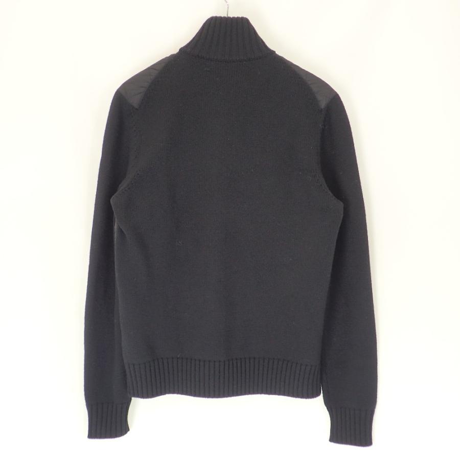 PRADA 美品/国内正規/ プラダ UMC898 ウール切替キルティング 