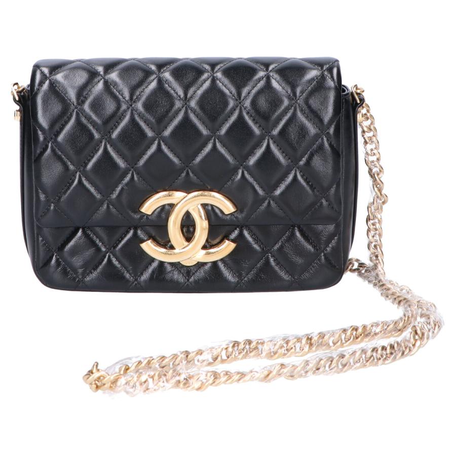 CHANEL 新品同様/ シャネル AS3855 ラムスキン ビックココマーク CHANEL 新品同様/ シャネル AS3855 ラムスキン ビックココマーク