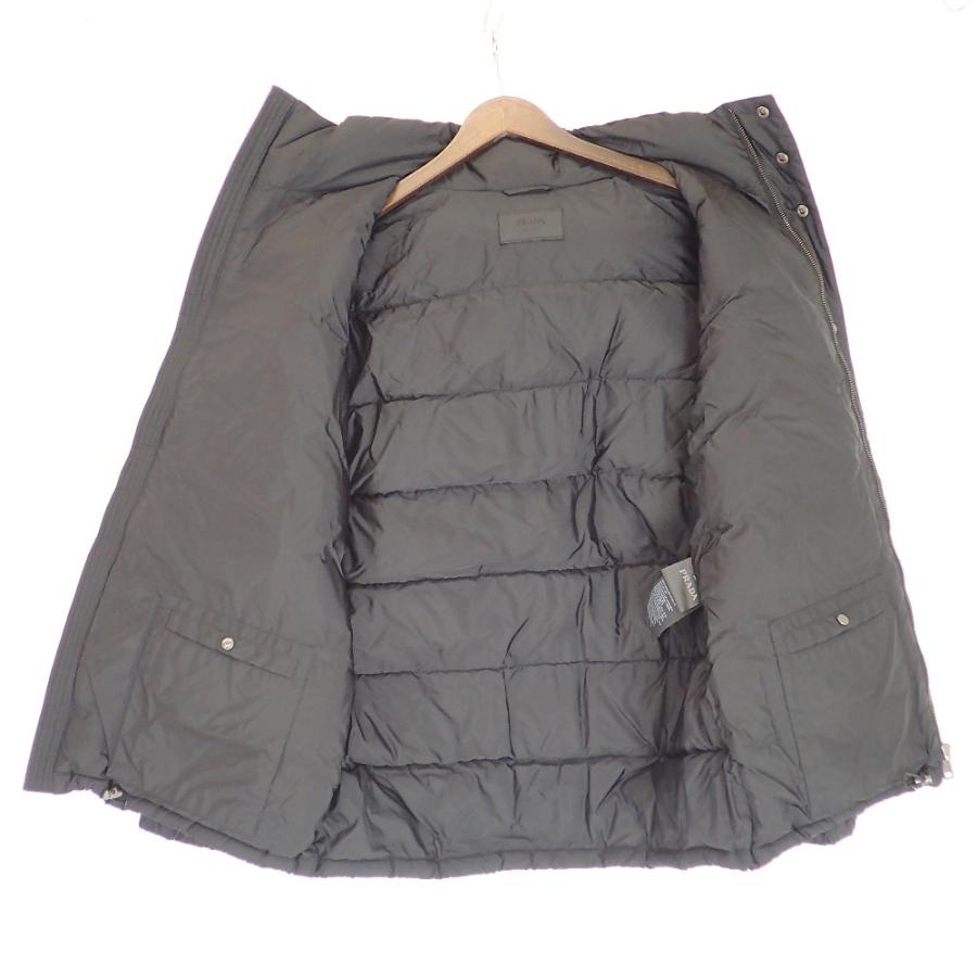 PRADA（プラダ） 19年 SGH589 フーディダウンジャケット ブラック 50