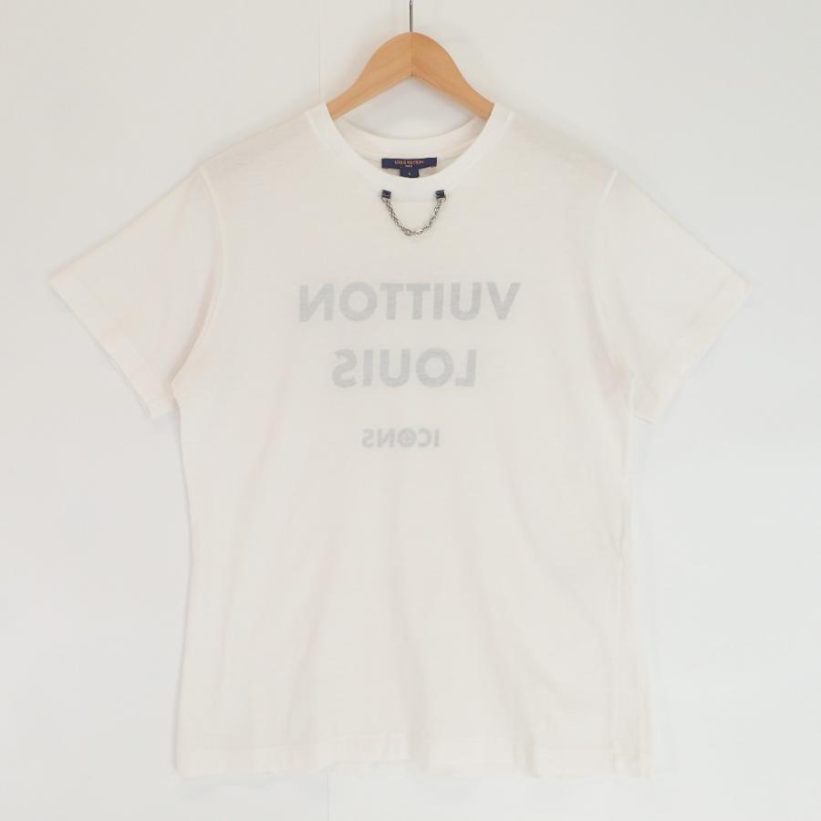 LOUIS VUITTON ルイ ヴィトン 20SS ホワイト 反転ロゴTシャツ L LOUIS VUITTON ルイ ヴィトン 20SS ホワイト 反転ロゴTシャツ L