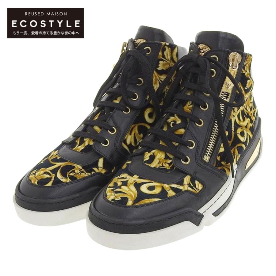 美品 VERSACE ヴェルサーチ バロックプリント メデューサヘッド 