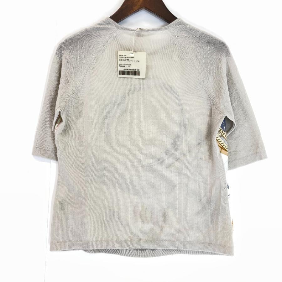 HERMES エルメス マルジェラ期 カレドッキング カシミヤ 半袖ニット  