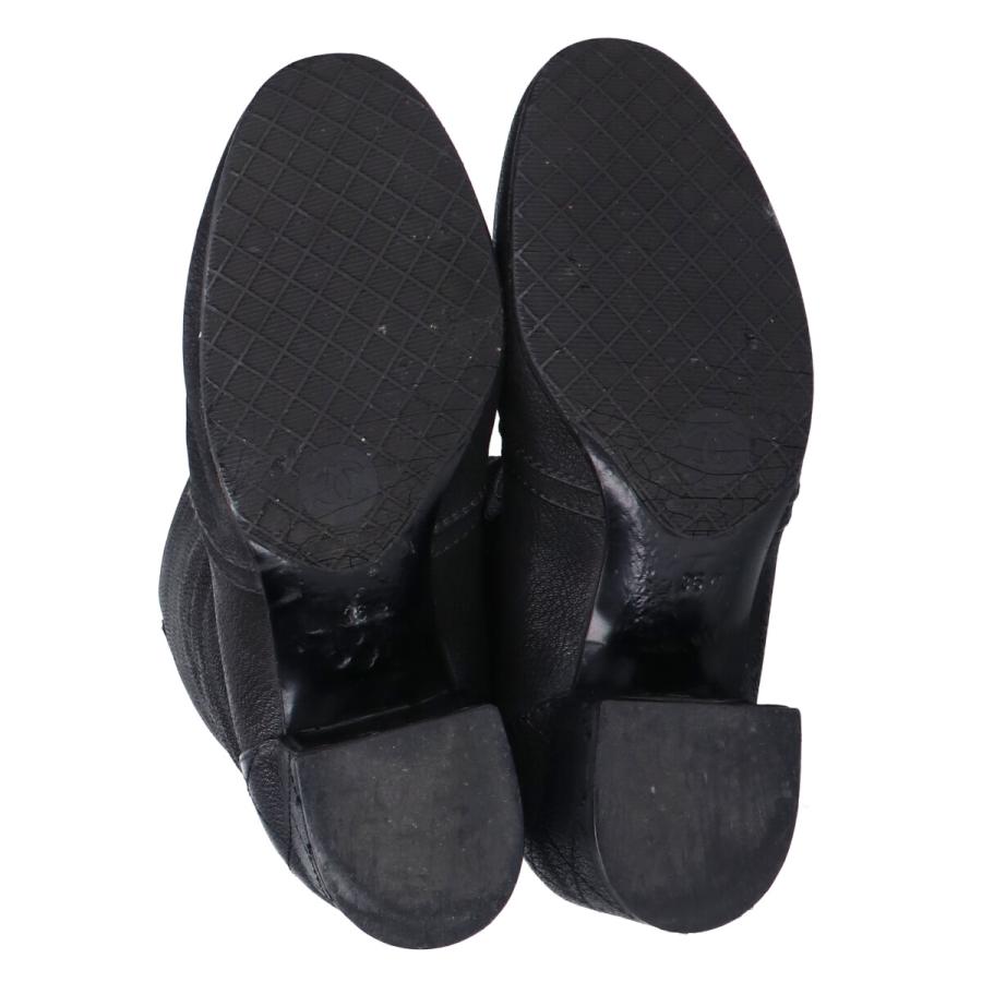 CHANEL（シャネル） 美品/ G28484 ロングブーツ/ シューズ 36 ブラック