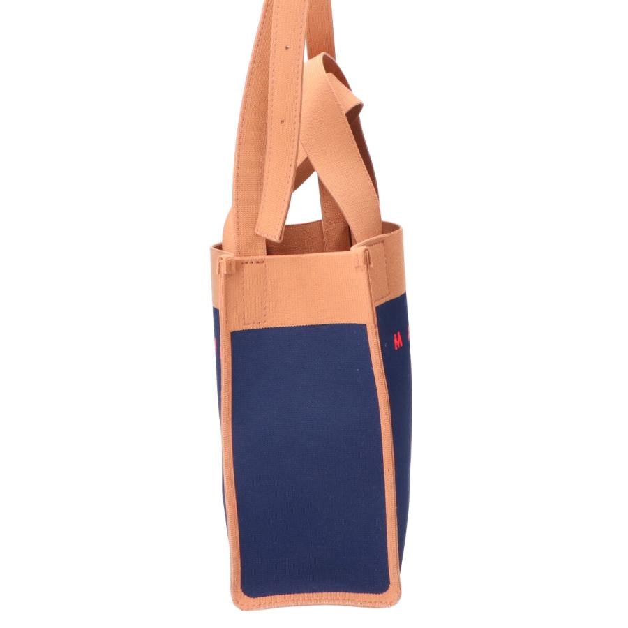 MARNI 美品 マルニ ブルー&ブラウン ジャカード スモール MARNI 美品 マルニ ブルー&ブラウン ジャカード スモール