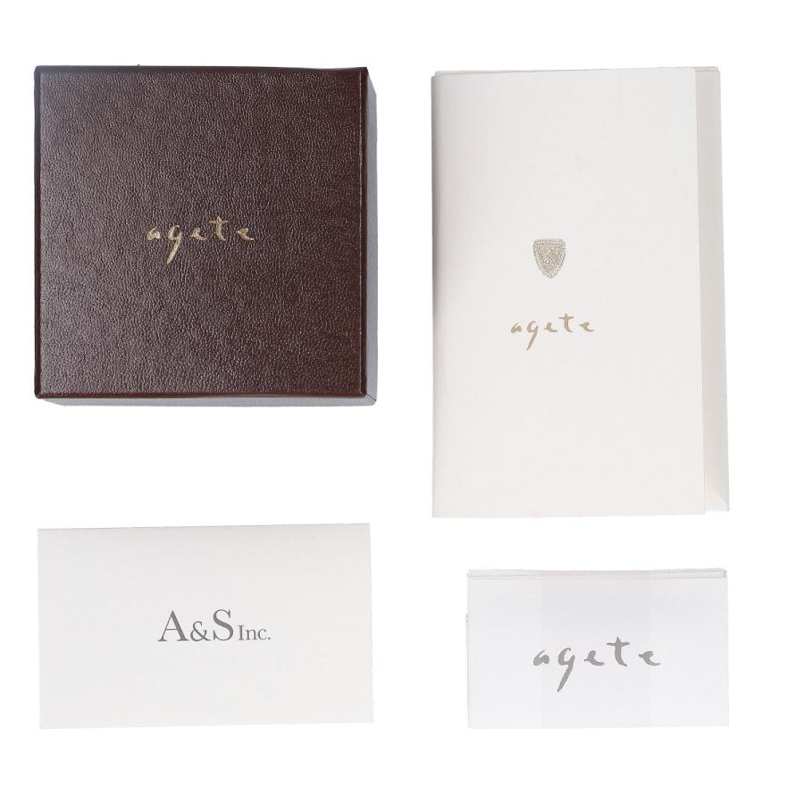 agete（アガット） 美品/ 10101120001 シルバー/ダイヤモンド0.014ct