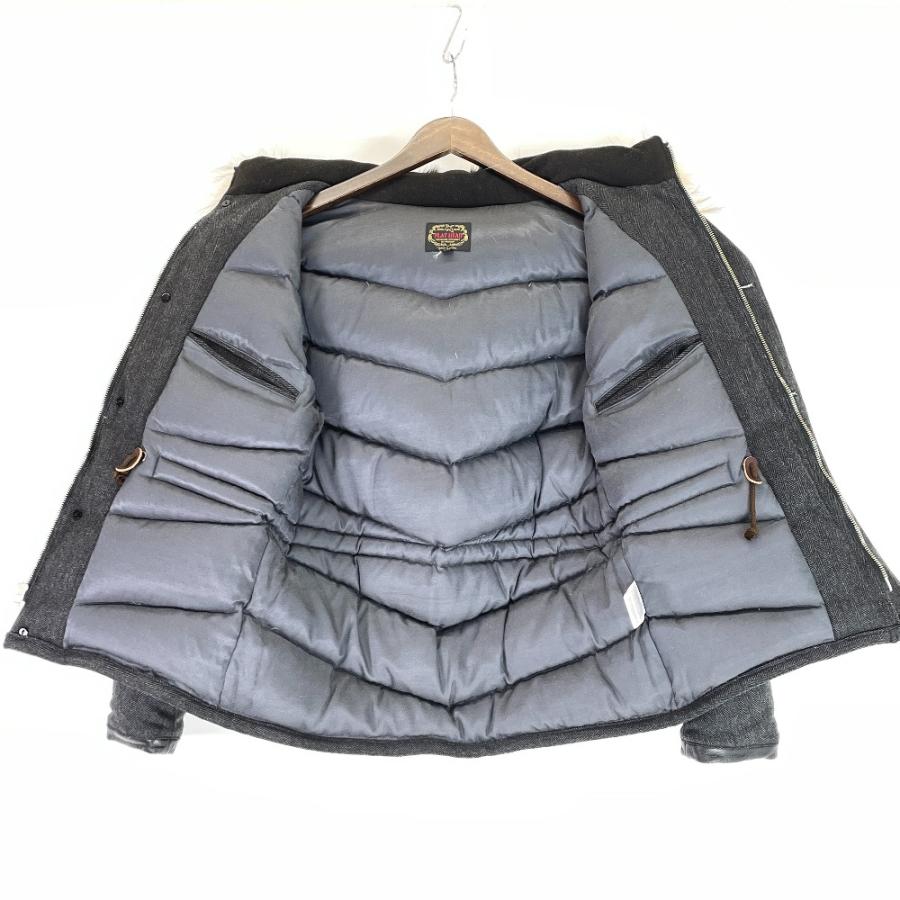 THE FLAT HEAD ザ フラットヘッド DJ 009 グレー ヘリンボーン ウール  