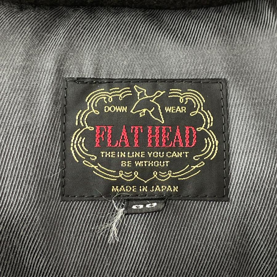 THE FLAT HEAD ザ フラットヘッド DJ 009 グレー ヘリンボーン ウール  