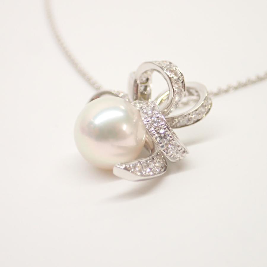MIKIMOTO 美品/ ミキモト PP-20545U 0.49ct K18WG Jeux de MIKIMOTO 美品/ ミキモト PP-20545U 0.49ct K18WG Jeux de