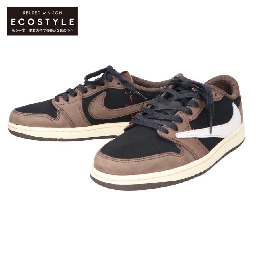 NIKE 美品/ ナイキ CQ4277-001 ×TRAVISSCOTT AIR JORDAN 1 LOW OG SP-T  