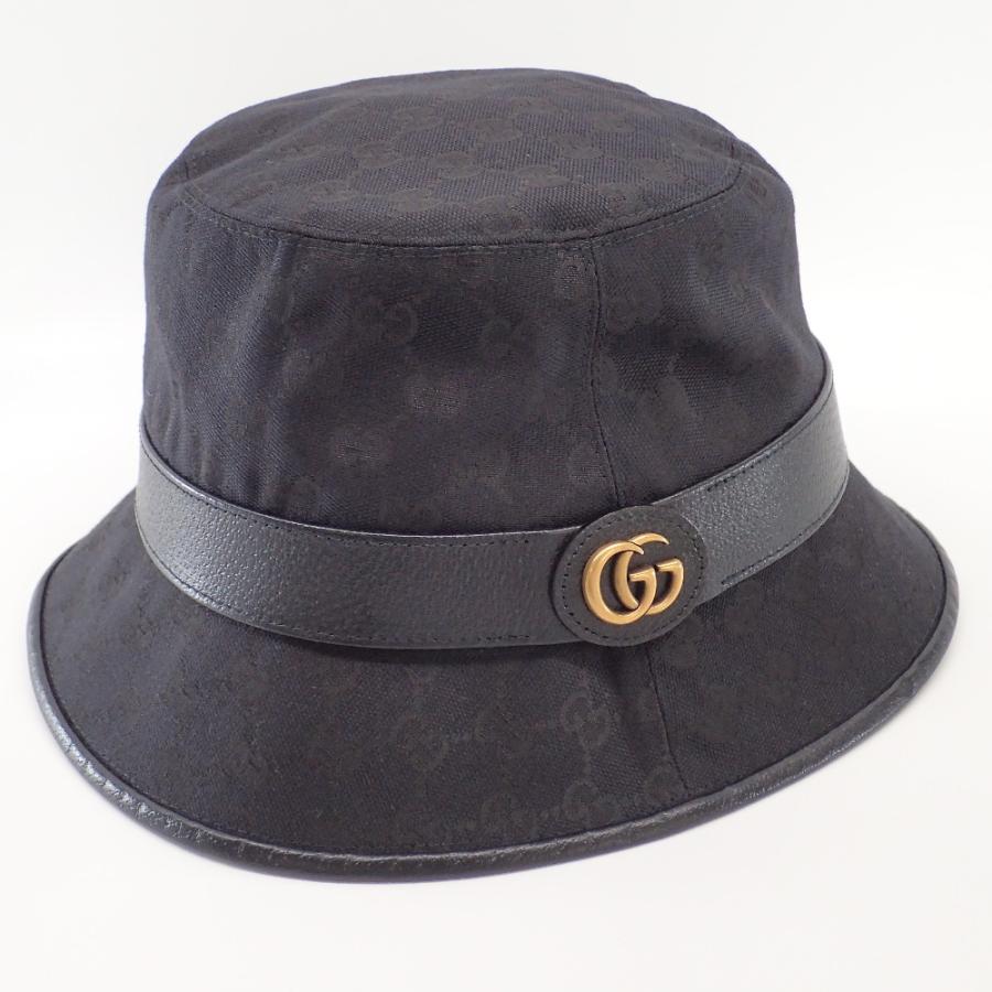 新品同様 GUCCI グッチ 576587 4HG53 ダブルG付き GGキャンバス 