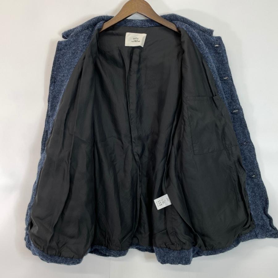 美品/ OUTIL ウティ ヘリンボーン ウール 縮絨 ワーク ジャケット 2