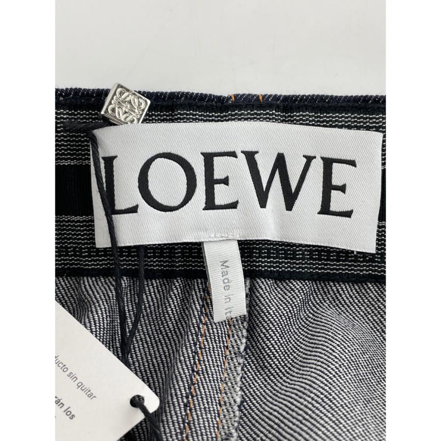 LOEWE（ロエベ） H526Y11X21 デニム ペイント パンツ インディゴブルー