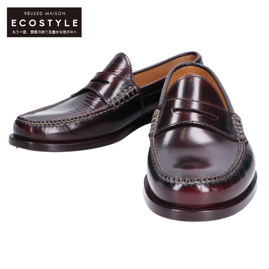 GUCCI 美品 グッチ 368442 コインローファー シューズ 8 1/2 GUCCI 美品 グッチ 368442 コインローファー シューズ 8 1/2