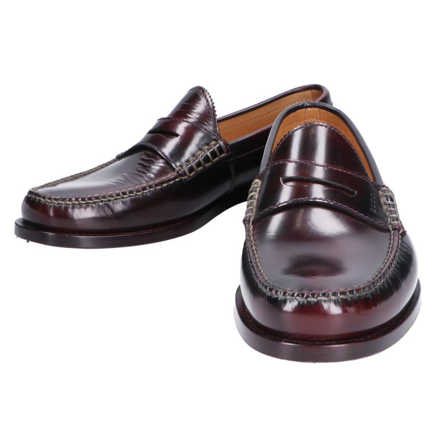 GUCCI 美品 グッチ 368442 コインローファー シューズ 8 1/2 GUCCI 美品 グッチ 368442 コインローファー シューズ 8 1/2