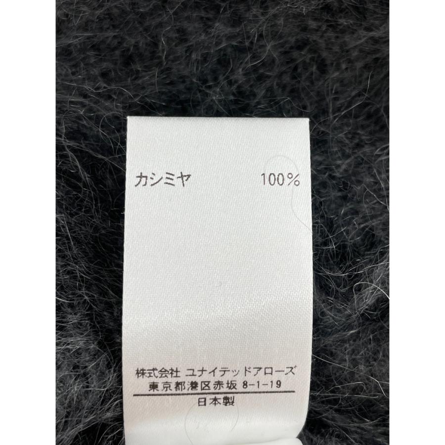 BLAMINKブラミンク38サイズ黒 ブラック カシミア100% Vネックニット