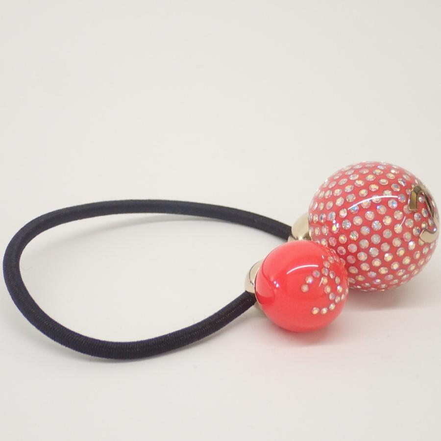 CHANEL（シャネル） 美品/ A21K ココマーク ラインストーン ヘアゴム
