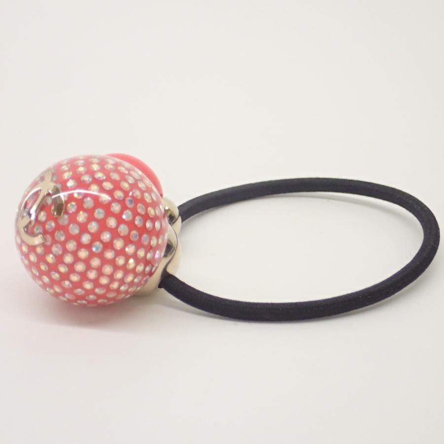 CHANEL（シャネル） 美品/ A21K ココマーク ラインストーン ヘアゴム