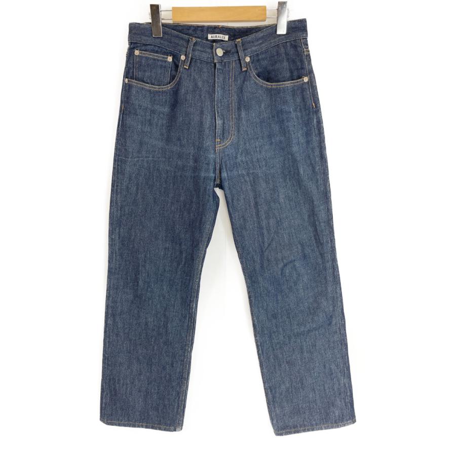AURALEE オーラリー A00P01DM HARD TWIST DENIM 5P PANTS #INDIGO