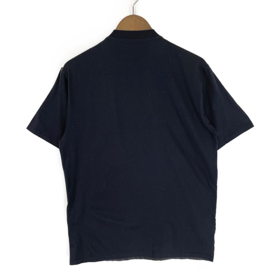 PRADA プラダ RE-NYLON 20年 ナイロン切替クルーネック半袖T PRADA プラダ RE-NYLON 20年 ナイロン切替クルーネック半袖T
