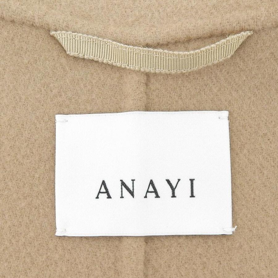 ANAYI（アナイ） 未使用 シャルムビーバー ウール ミドルケープコート