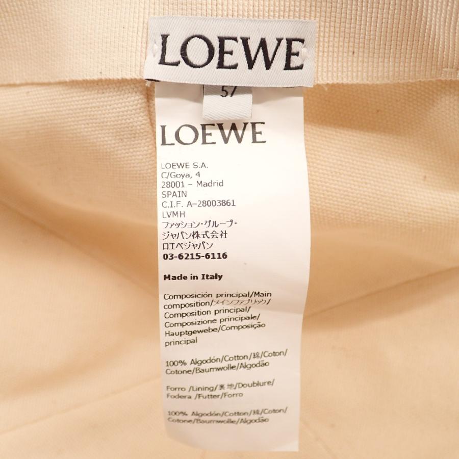 LOEWE 美品 ロエベ K820358X13 ベースボール キャップ 帽子 57 LOEWE 美品 ロエベ K820358X13 ベースボール キャップ 帽子 57