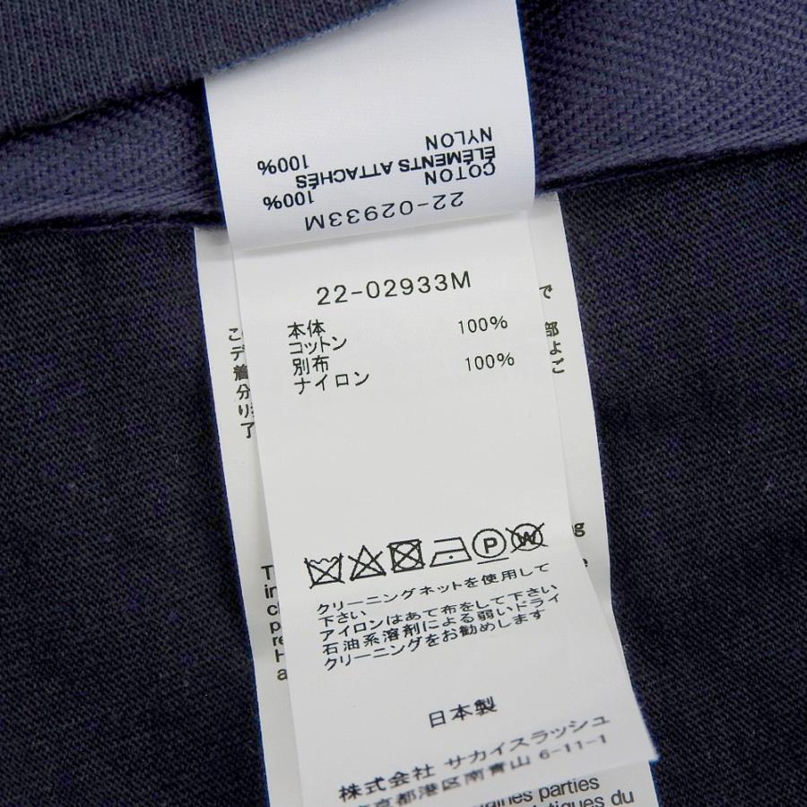 sacai（サカイ） 未使用 ナイロンツイルミックス Tシャツ トップス