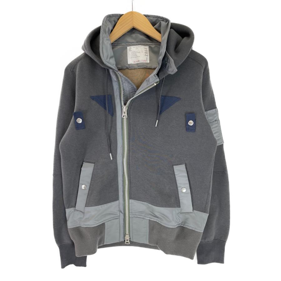 sacai サカイ 美品 22-02863M 22AW ナイロン ツイル スポンジ sacai サカイ 美品 22-02863M 22AW ナイロン ツイル スポンジ