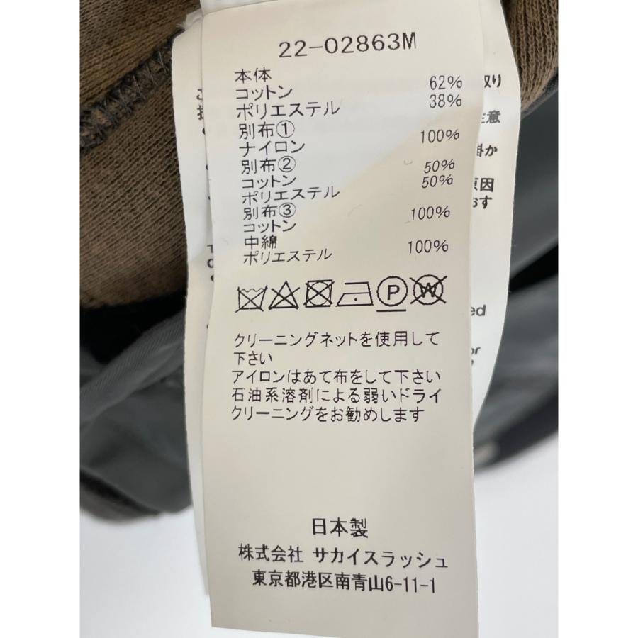 sacai（サカイ） 美品 22-02863M 22AW ナイロン ツイル スポンジ