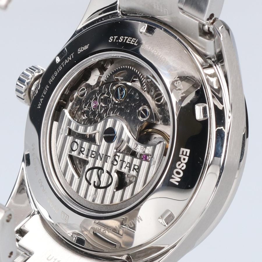 新品同様 ORIENTSTAR オリエントスター RK-HK0001S F7G6 SLIM SKELETON