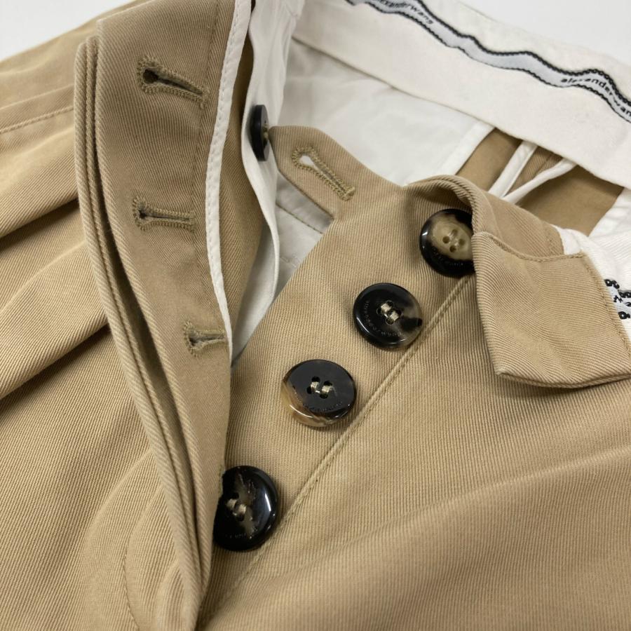 ALEXANDER WANG アレキサンダーワン ベージュ ロゴ パンツ O ボトムス