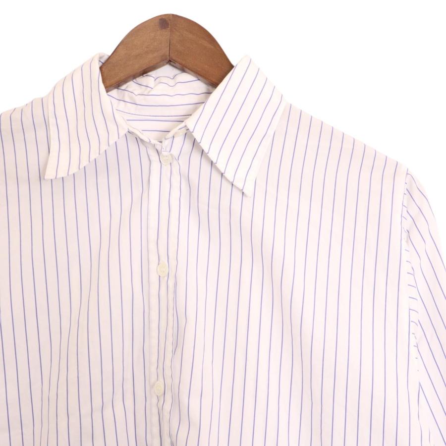 MM6 エムエムシックス ホワイト×ブルー 20SS S32DL0262 クロップド
