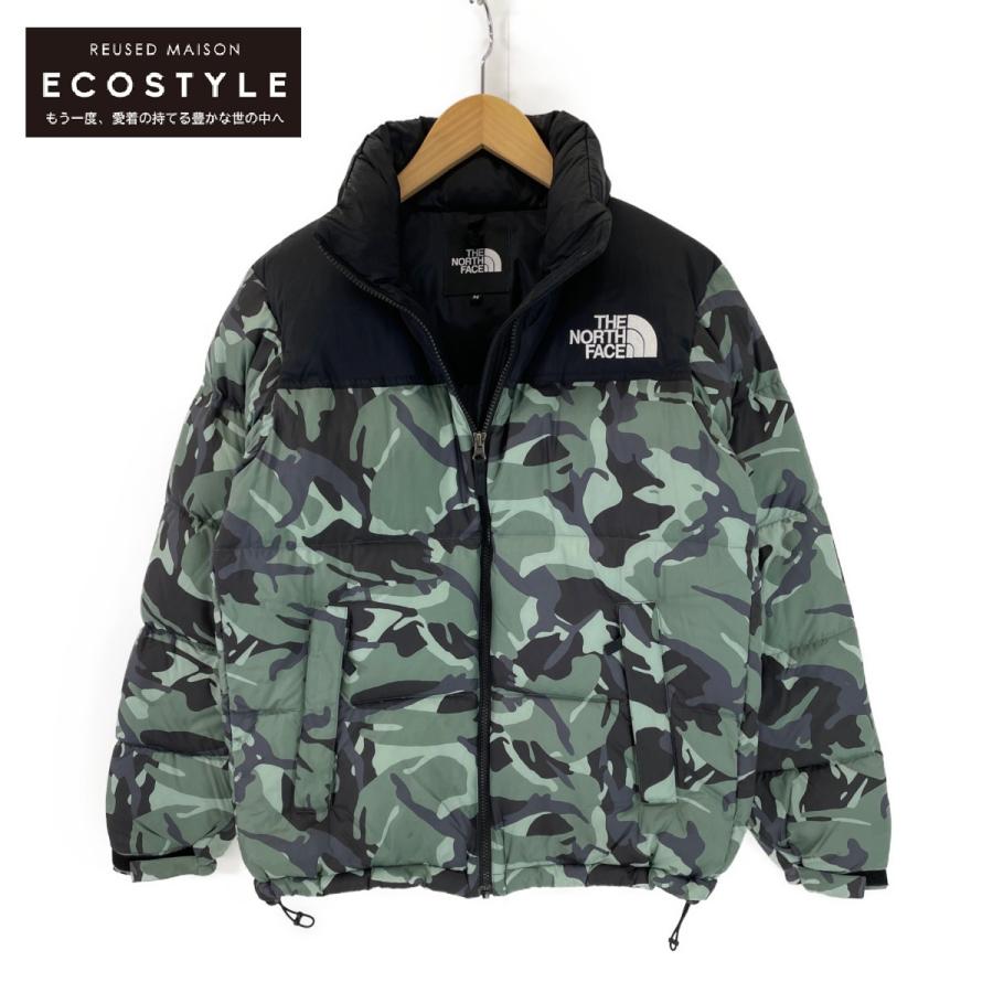 【美品】ノースフェイスカモフラージュヌプシND91842 THE NORTH FACE（ザ ノースフェイス） NOVELTY NUPTSE JACKET
