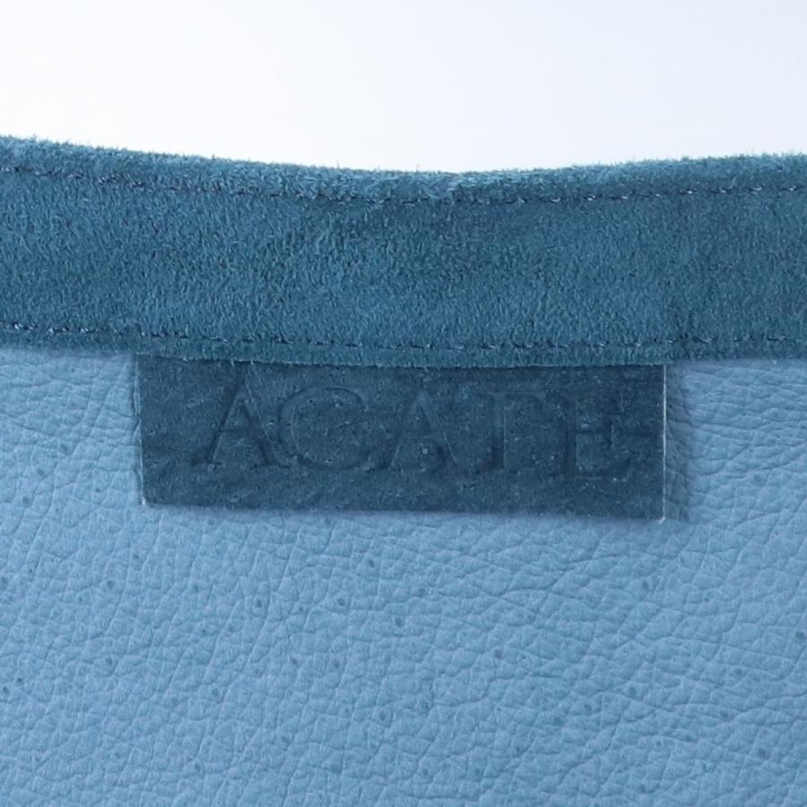 ACATE アカーテ TRAVESTA ピッグスエード トートバッグ ネイビー