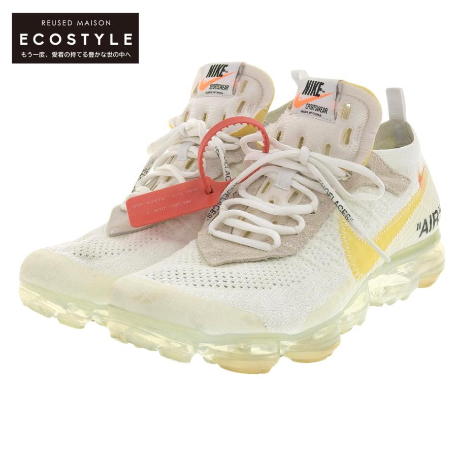 美品 NIKE ×OFF-WHITE ナイキ ×オフホワイト エアヴェイパーマックス 