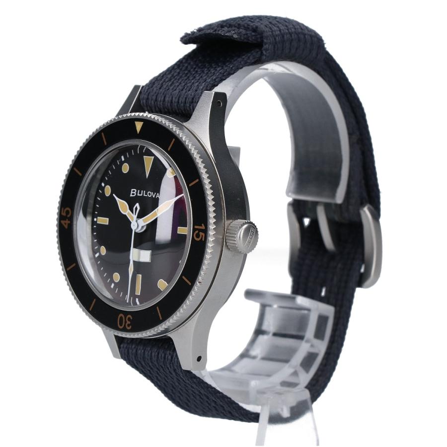 美品 BULOVA ブローバ 98A266 アーカイブスシリーズ ミルシップ 自動 