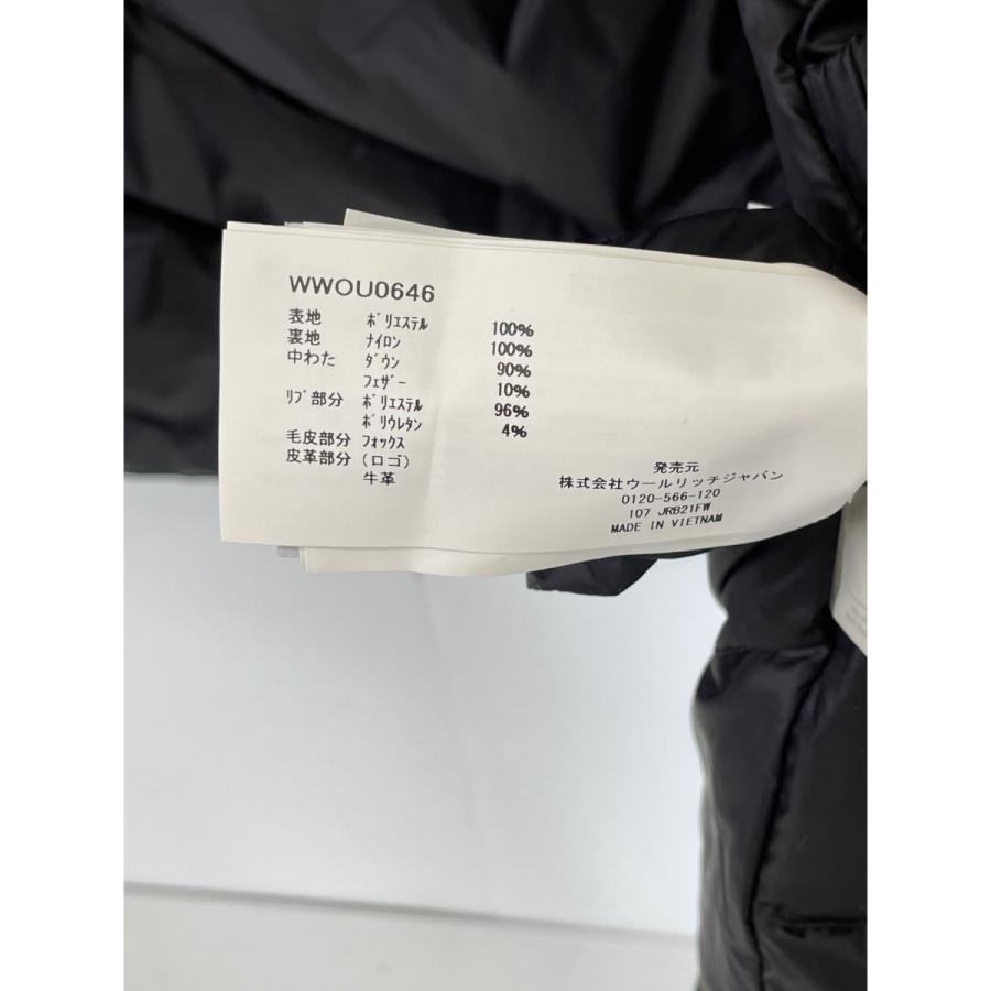 WOOLRICH（ウールリッチ） WWOU0646 ブラック キーストーン パーカ
