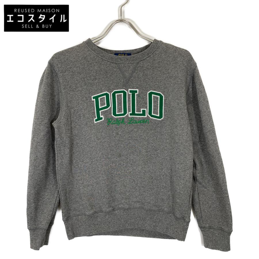 POLO RALPH LAUREN ポロ ラルフローレン グレー グリーンロゴ POLO RALPH LAUREN ポロ ラルフローレン グレー グリーンロゴ