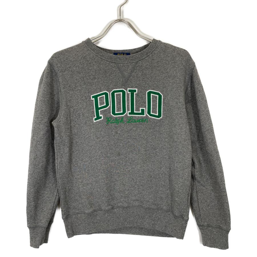 POLO RALPH LAUREN ポロ ラルフローレン グレー グリーンロゴ POLO RALPH LAUREN ポロ ラルフローレン グレー グリーンロゴ
