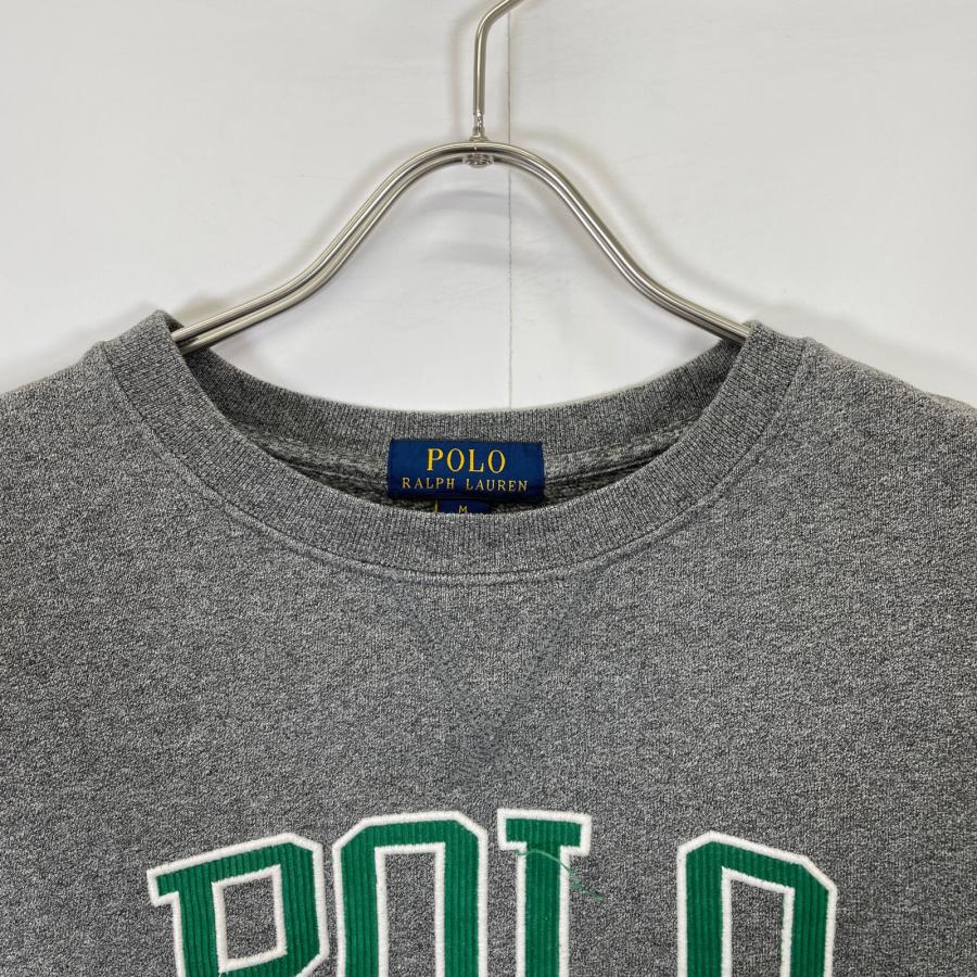 POLO RALPH LAUREN ポロ ラルフローレン グレー グリーンロゴ POLO RALPH LAUREN ポロ ラルフローレン グレー グリーンロゴ
