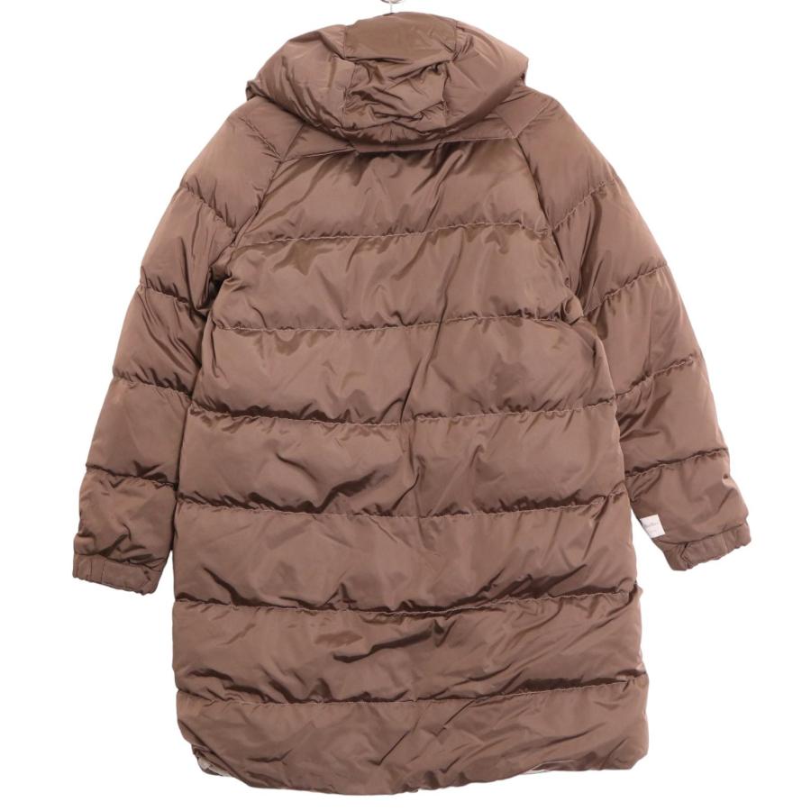 Max Mara マックスマーラ ブロンズ×アイボリー リバーシブル フード 