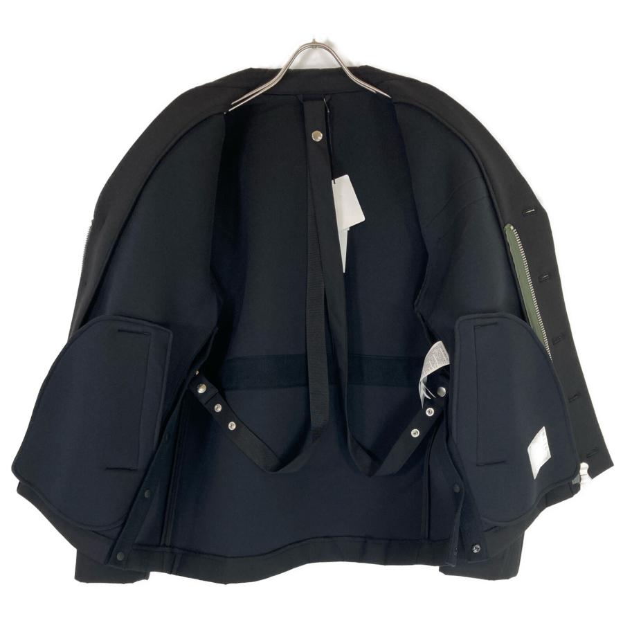 sacai 新品/23年製 サカイ 23-03118M Suiting Bonding Blouson sacai 新品/23年製 サカイ 23-03118M Suiting Bonding Blouson