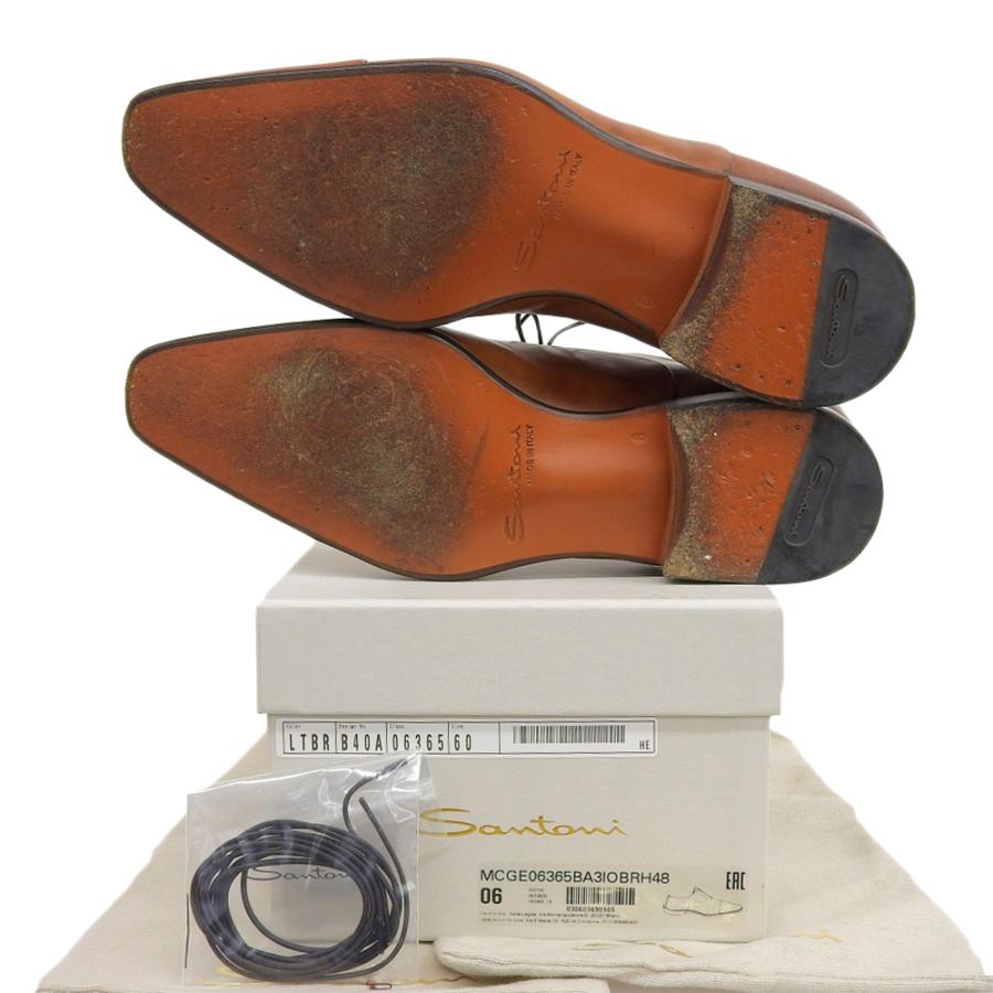 SANTONI サントーニ 6365 レザー ストレートチップ シューズ SANTONI サントーニ 6365 レザー ストレートチップ シューズ