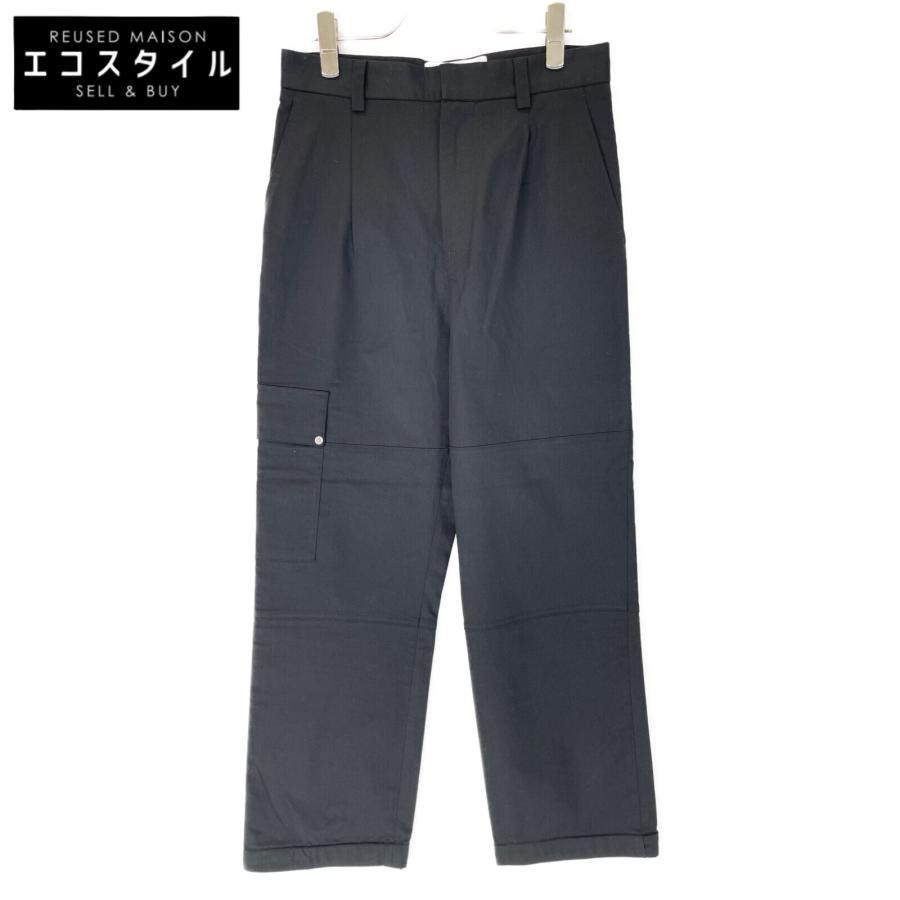 LOEWE ロエベ H526Y04WAT ブラック CARGO TROUSERS パンツ ブラック 44 