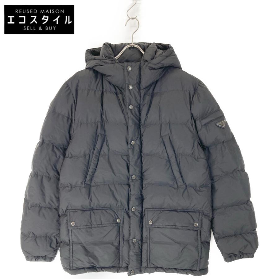 PRADA ダウンジャケット PRADA（プラダ） 16年製 SGH589 ブラック ナイロン ダウンジャケット