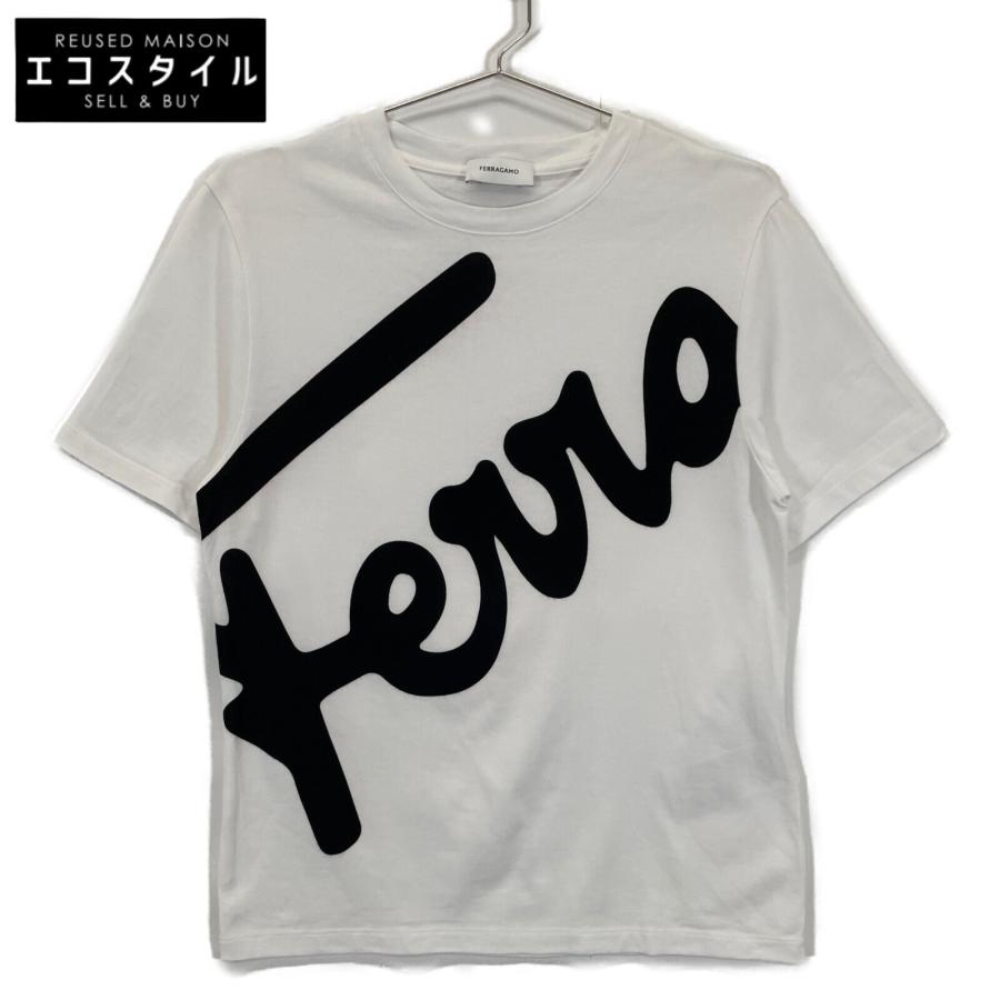 Salvatore Ferragamo サルヴァトーレフェラガモ 23SS ホワイト ロゴ  