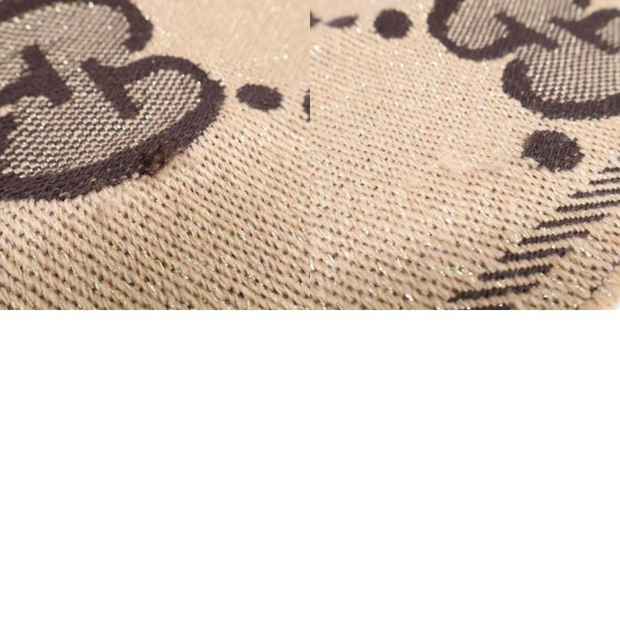 GUCCI グッチ 598993 GGウール ラメ ジャカード スカーフ GUCCI グッチ 598993 GGウール ラメ ジャカード スカーフ