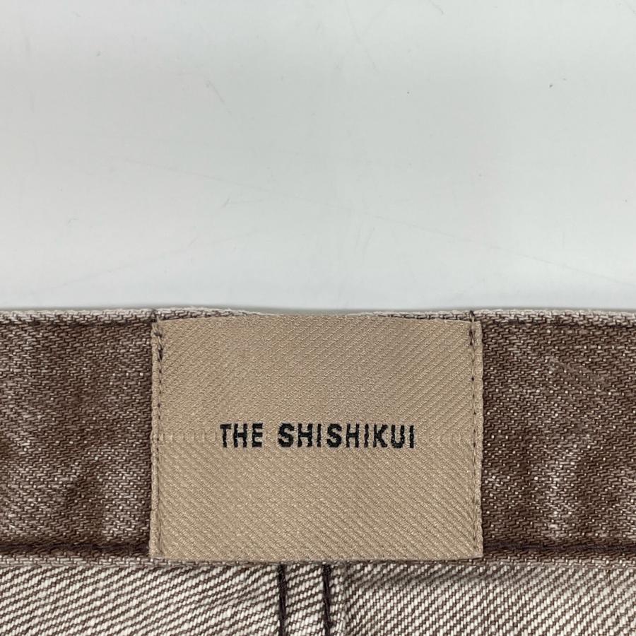 THE SHISHIKUI シシクイ 0066 ブラウン デニムパンツ 24 THE SHISHIKUI シシクイ 0066 ブラウン デニムパンツ 24