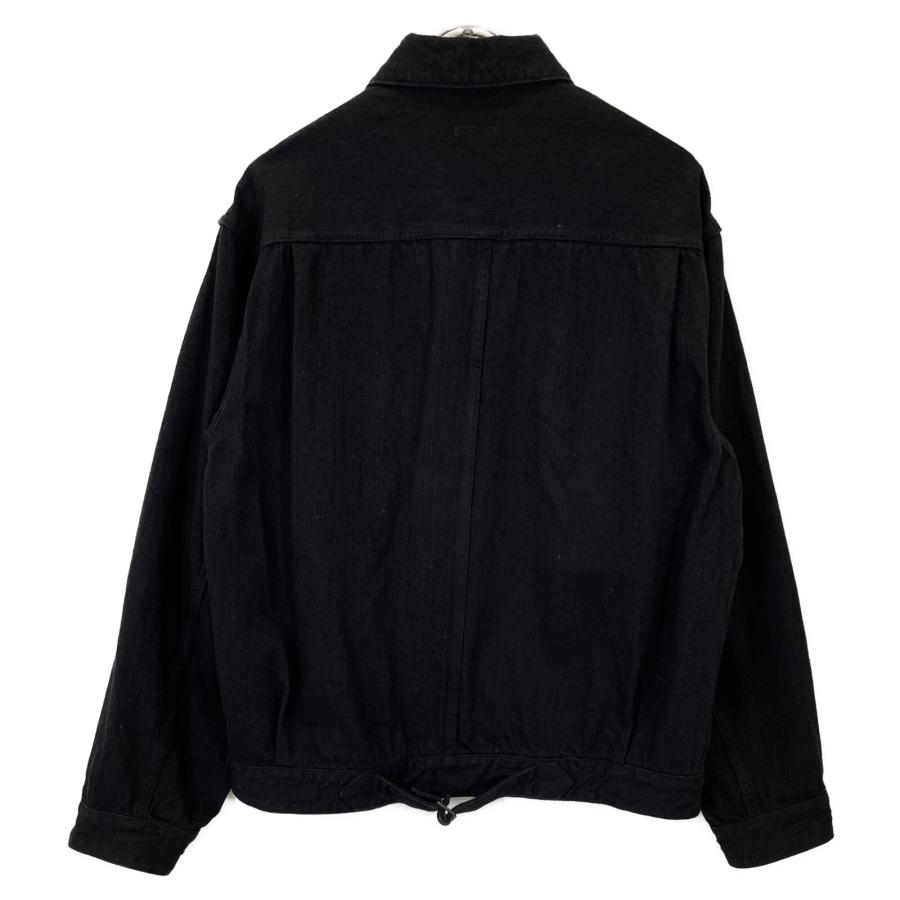 COMOLI コモリ Y03-01001 ブラック コットン デニムジャケット 2 COMOLI コモリ Y03-01001 ブラック コットン デニムジャケット 2