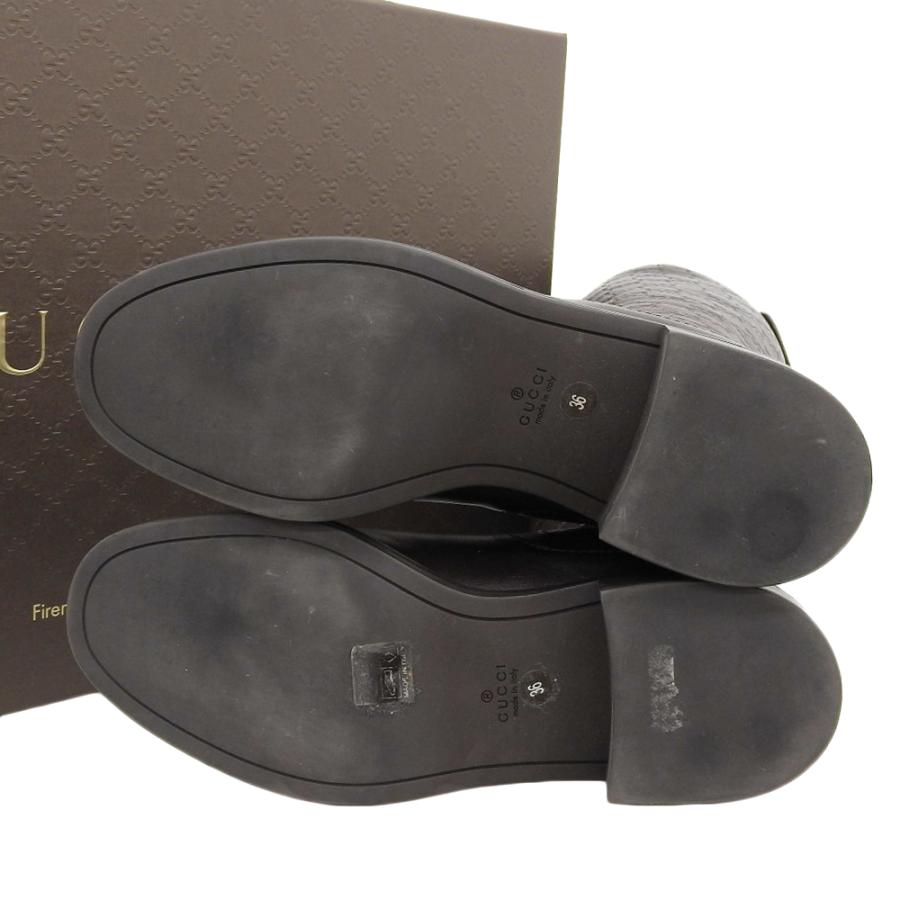 GUCCI 美品 グッチ グッチシマ ロングブーツ シューズ